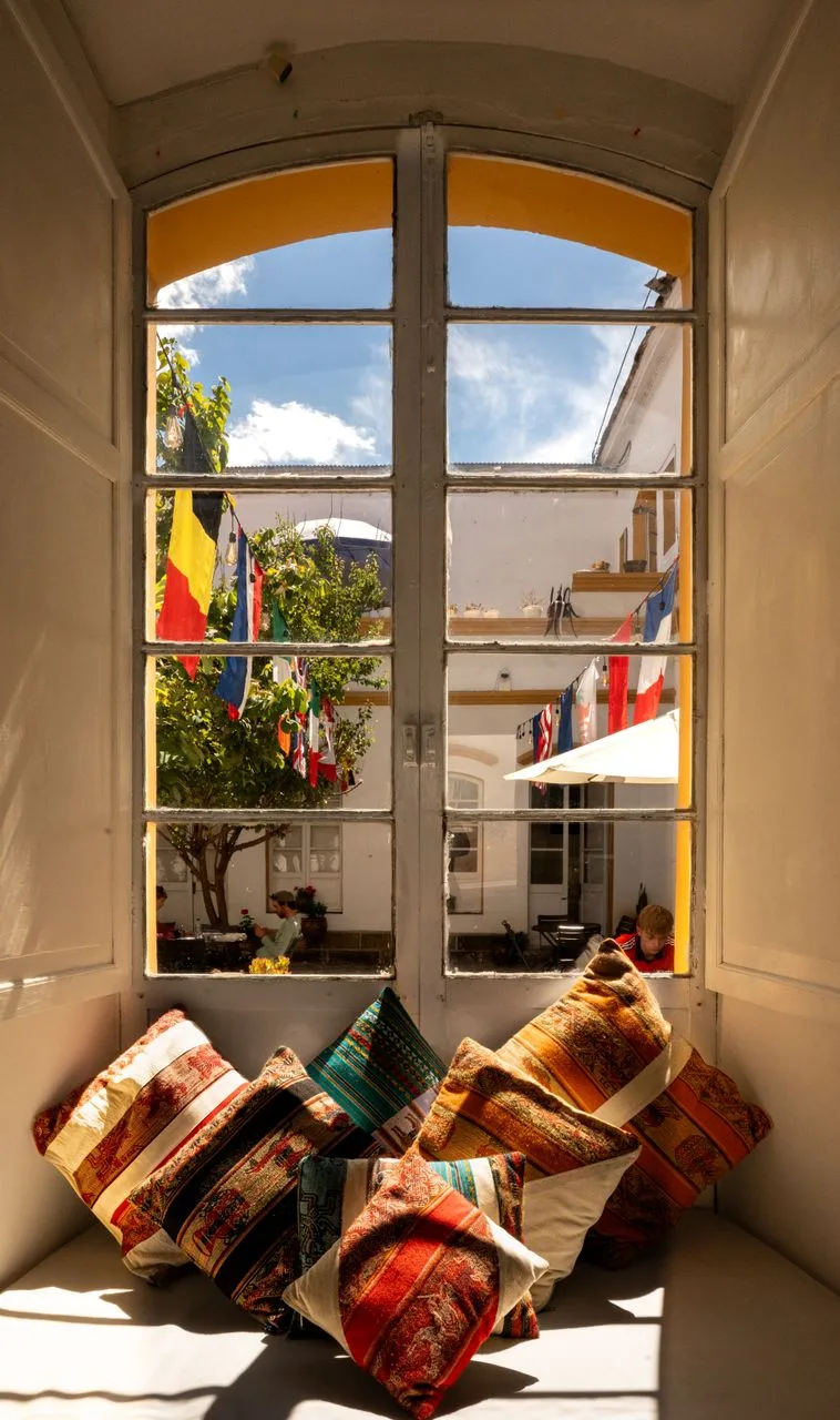 Coffee and food in Sucre Bolivia