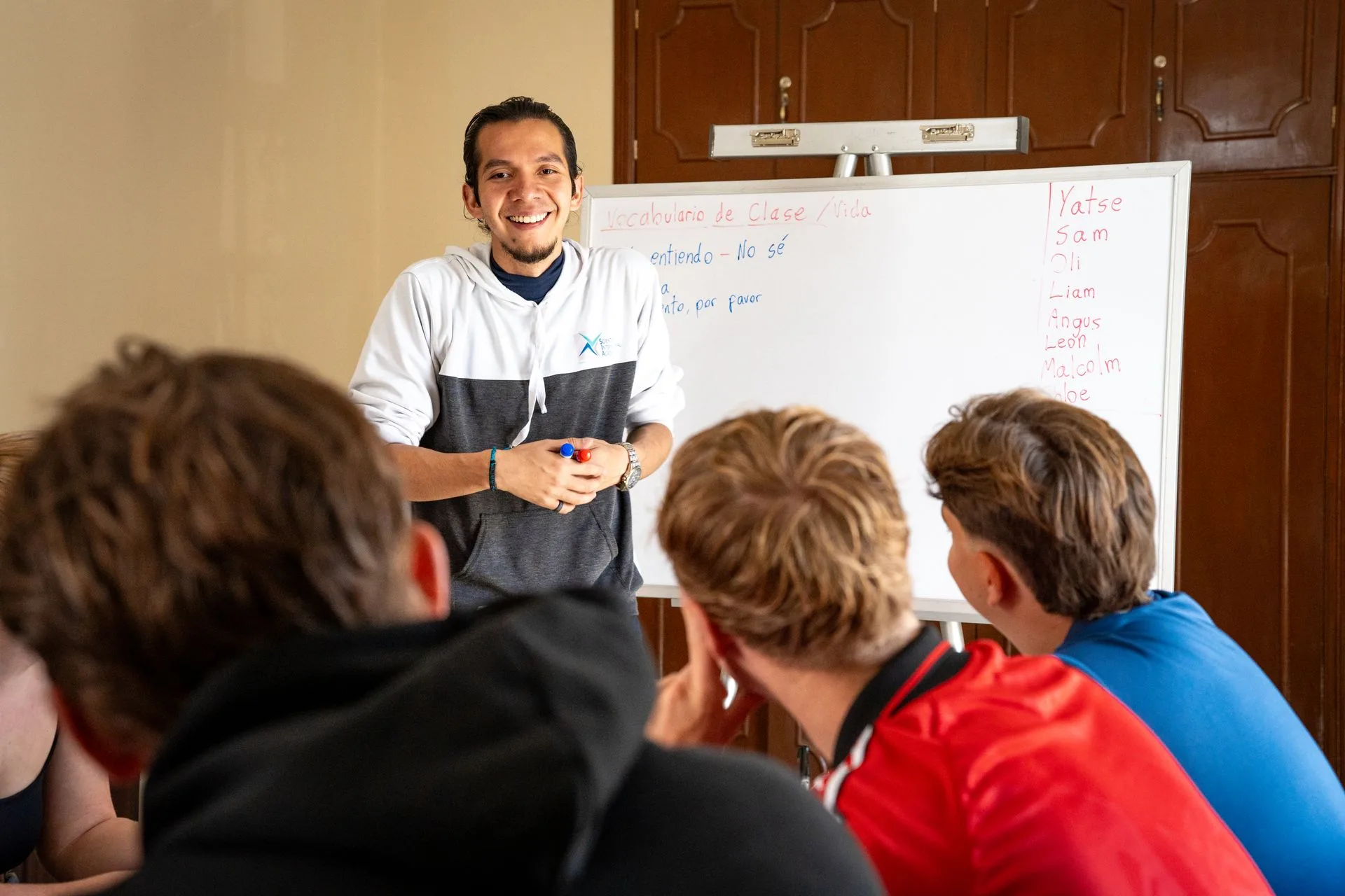 Spanish class in Sucre